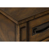 Monarch Specialties I 3955 - Accent Table, End, Side Table, Nightstand, 2 Tier, Narrow, Storage Drawer, Brown Veneer, Transitional - 83-3955 - Mounts For Less