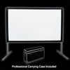 165" 16:9 Fast-Fold Front + Rear Projection screen with case - 13-0157 - Mounts For Less