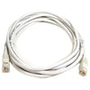 Ethernet cable network Cat5e RJ-45 1.5ft White - 89-0134 - Mounts For Less