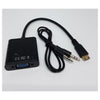 GlobalTone Adapter Mini HDMI to VGA female with Audio 3.5mm - 95-03128 - Mounts For Less