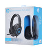 HP - 7.1 Surround Wired Gaming Headset with Microphone and Backlight, 2.2 Meter Cable, Black - 95-DHE-8003 - Mounts For Less