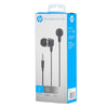 HP In-Ear Stereo Headphones with Volume Control and Microphone, Black - 95-DHE-7000-BLACK - Mounts For Less