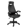 Monarch Specialties I 7276 Office Chair, Adjustable Height, Swivel, Ergonomic, Armrests, Computer Desk, Work, Metal, Fabric, Black, Contemporary, Modern - 83-7276 - Mounts For Less