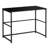 Monarch Specialties I 7776 Computer Desk, Home Office, Laptop, Left, Right Set-up, Storage Drawers, 40"l, Work, Metal, Laminate, Black, Contemporary, Modern - 83-7776 - Mounts For Less