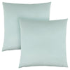 Monarch Specialties I 9341 Pillows, Set Of 2, 18 X 18 Square, Insert Included, Decorative Throw, Accent, Sofa, Couch, Bedroom, Polyester, Hypoallergenic, Blue, Modern - 83-9341 - Mounts For Less
