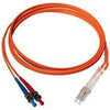 TechCraft Optic Fiber Network Cable OM1 LC to ST Orange 3 meters (10 ft) - 98-CFOD-LCST3M - Mounts For Less