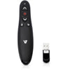 V7 Professional Wireless Presenter With Laser Pointer USB And Microsd Card Reader - 99-0103 - Mounts For Less