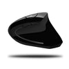 Adesso - Ergonomic Vertical Wireless Mouse, Adjustable DPI, Black - 78-142505 - Mounts For Less