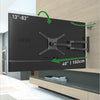 Barkan - Extra-Long Full Motion TV Mount, For Flat or Curved Screens from 13" to 83", Maximum 50kg - 78-141254 - Mounts For Less