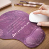 Chantal Lacroix - “Balance” Ergonomic Mouse Pad, Purple - 150-TSO123 - Mounts For Less