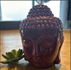 Chantal Lacroix - Ceramic Buddha Head Burner, Purple - 150-DDO857 - Mounts For Less