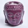 Chantal Lacroix - Ceramic Buddha Head Burner, Purple - 150-DDO857 - Mounts For Less