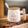 Chantal Lacroix - Ceramic Mug with Bamboo Lid “Meilleure maman” - 150-TCM746 - Mounts For Less