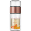 Chantal Lacroix - “Happiness” Infuser Bottle, 420ml Capacity, Leek-Prood Lid, Pink - 150-BAT852-R - Mounts For Less