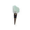 Chantal Lacroix - “Intuition” Fluorite Wine Stopper in Stainless Steel - 150-BFL832 - Mounts For Less
