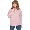 Chantal Lacroix - "Je suis Unique" Hooded Sweater, Pink (Available in 6 Sizes) - - Mounts For Less