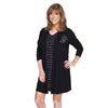 Chantal Lacroix - “Maman” Bathrobe, Soft and Supple Fabric, Black (Available in 5 Sizes) - - Mounts For Less