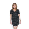 Chantal Lacroix - “Maman” nightgown, Black (Available in 5 Sizes) - - Mounts For Less