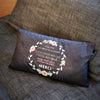 Chantal Lacroix - “To my teacher” Decorative Cushion, 17" x 13" - 150-CPB718 - Mounts For Less