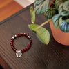 Chantal Lacroix - “United for life” bracelet in Red Jasper - 150-BUV428 - Mounts For Less