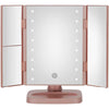 Conair TGBE90C - Three-Tier Makeup Mirror with LED Lighting, Pink - 65-310838 - Mounts For Less