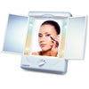 Conair TGTM7LXC - Three-Flap Mirror with 4 Light Settings, 5x or 1x Magnification, White - 65-325099 - Mounts For Less