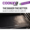 Cookina - Reusable Oven Protector, Non-Stick, Easy to Clean, Black - - Mounts For Less