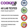 Cookina - Reusable Oven Protector, Non-Stick, Easy to Clean, Black - - Mounts For Less