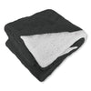 Cotton House - Ultra-Soft Faux Fur Sherpa Blanket, Twin Size, Dark Grey - 57-SHERPABLKT-DQ-CHARCOAL - Mounts For Less