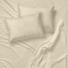 Cotton House - Wrinkle-Free Microfiber Sheet Set, Queen Size, Beige - 57-SSS-MICROF-120-Q-BEIGE - Mounts For Less