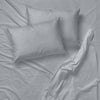 Cotton House - Wrinkle-Free Microfiber Sheet Set, Queen Size, Light Grey - 57-SSS-MICROF-120-Q-LIGHT-GREY - Mounts For Less
