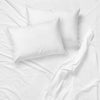 Cotton House - Wrinkle-Free Microfiber Sheet Set, Queen Size, White - 57-SSS-MICROF-120-Q-WHITE - Mounts For Less