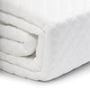 DB Chez Vous - Cool Mattress Protector, Waterproof and Hypoallergenic, Double Size, White - - Mounts For Less