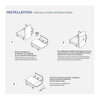 DB Chez Vous - Encasement Mattress Protector, Waterproof and Anti-Bedbug, Double Size, White - - Mounts For Less