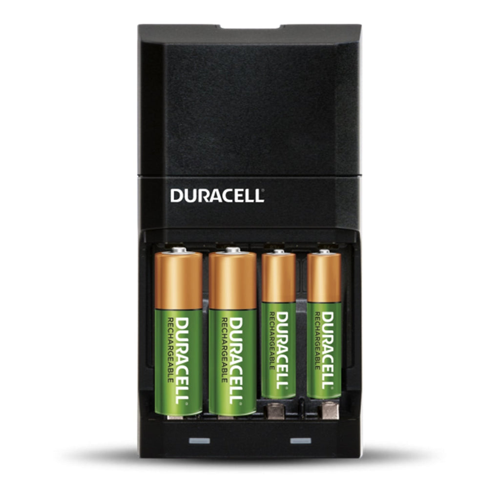 Duracell Rechargeable Ion Speed 4000 Battery Charger Includes 2 AA