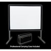 EluneVision - Portable Projection Screen, Quick Fold, Front Projection, High Definition Format 16:9 - - Mounts For Less