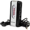 Emerson - Portable AM/FM Radio with Wired Headphones, Black - 78-142764 - Mounts For Less