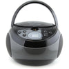 Emerson - Portable CD Player with AM/FM Stereo Radio and AUX Jack, Gray - 78-142760 - Mounts For Less