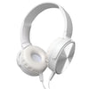 Escape - Foldable Stereo Wired Headphones with Extra Bass, White - 80-HP827 - Mounts For Less