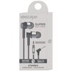 Escape - Stereo In-Ear Headphones, Noise Reduction, Integrated Microphone, Grey - - Mounts For Less