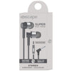 Escape - Stereo In-Ear Headphones, Noise Reduction, Integrated Microphone, Grey - 80-HF865GR - Mounts For Less