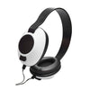Escape - Wired Stereo Headphones with Built-in Microphone, White - 80-HP926WH - Mounts For Less