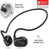 Escape - Wireless Air Conduction Stereo Headphones, Touch Control, Black - - Mounts For Less