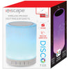 Escape - Wireless Speaker with Mood Light and FM Radio, White - - Mounts For Less