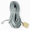 Extension M/F telephone cord 4 conductors cable flat 50ft. - 89-0250 - Mounts For Less
