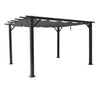 F. Corriveau International - Canopy Top for Marina Pergola 10'x12', Safezone Fabric, Charcoal Gray (Canopy Top Only) - 101-B101269-CAN-280 - Mounts For Less