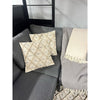 F. Corriveau International - Charm Cushion with Diamond Design, Indoor/Outdoor, 18" x 18" - 101-UPB18SQ-CHA-002 - Mounts For Less
