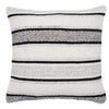 F. Corriveau International - Element Striped Cushion, Indoor/Outdoor, 18" x 18" - 101-UPB18SQ-ELE-012 - Mounts For Less