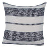 F. Corriveau International - Mineral Striped Cushion, Indoor/Outdoor, 18" x 18" - 101-UPB18SQ-MIN-008 - Mounts For Less