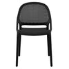 F. Corriveau International - Set of 4 Summer Dining Chairs, Indoor/Outdoor, Black - - Mounts For Less